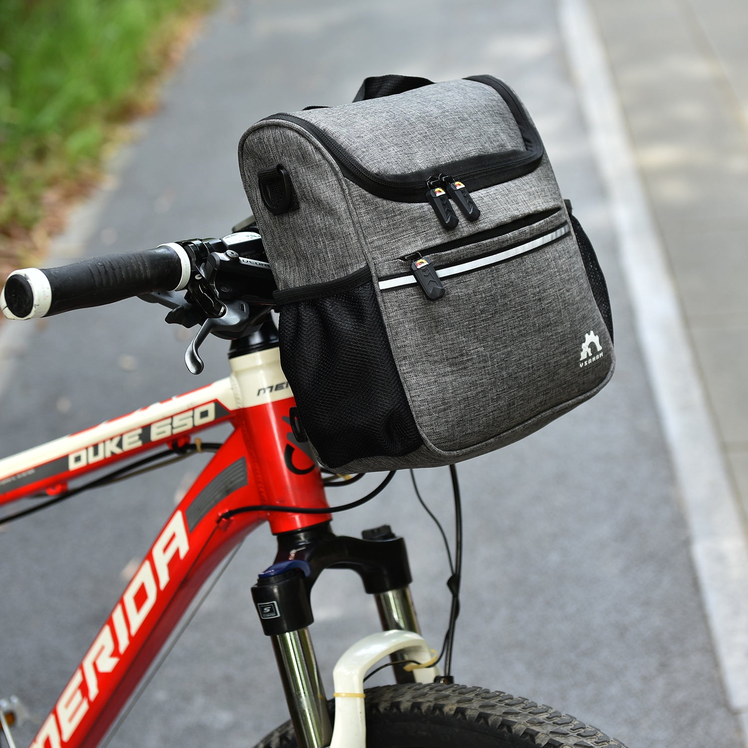 YSANAM YS114PS Electric Scooter Front Insulation Bag Bike Handlebar Hanging Storage Bag - Grey YSANAM YS114PS Electric Scooter Front Insulation Bag Bike Handlebar Hanging Storage Bag - Grey